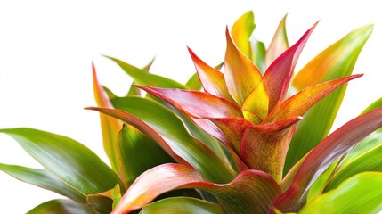 A vibrant plant with colorful leaves, showcasing natural beauty and decor potential.