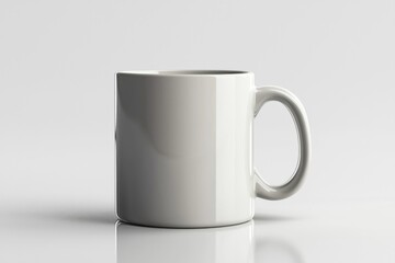 Obraz premium Coffee Mug Mockup on Isolated Background created with Generative AI