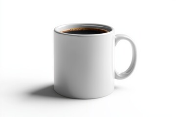 Coffee Mug Mockup on Isolated Background created with Generative AI