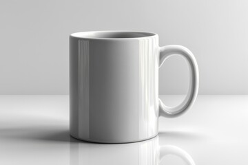 Obraz premium Coffee Mug Mockup on Isolated Background created with Generative AI