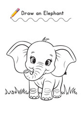 Coloring Elephant , Coloring pages , Coloring Worksheets , Elephant . elephant clipart 