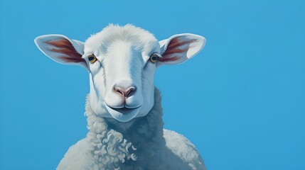 Fototapeta premium portrait of a goat