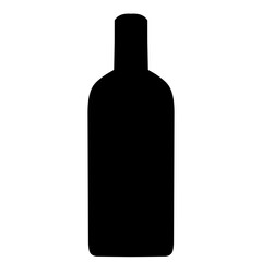 Glass Bottle Silhouette 