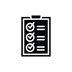 Check list, check mark, Check item, check mark icon vector logo template