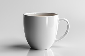 Coffee Mug Mockup on Isolated Background created with Generative AI