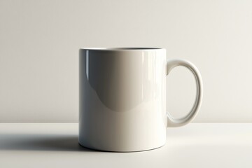 Coffee Mug Mockup on Isolated Background created with Generative AI
