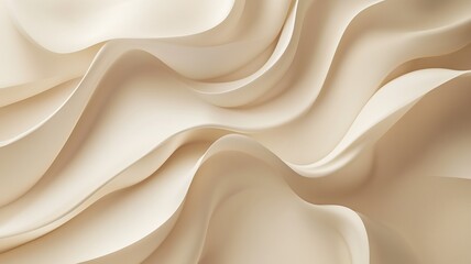 Obraz premium Monochromatic beige abstract background with various textures, creating a visually engaging and dynamic composition. Simplicity and minimalism through tonal variation and texture.