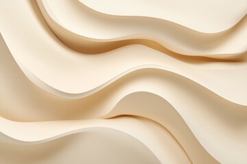 Monochromatic beige abstract background with various textures, creating a visually engaging and dynamic composition. Simplicity and minimalism through tonal variation and texture.