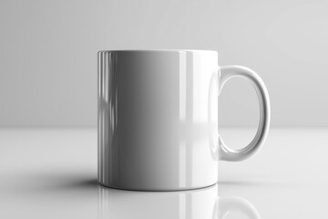 Coffee Mug Mockup on Isolated Background created with Generative AI