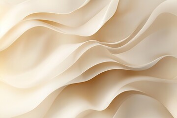 Fototapeta premium Monochromatic beige abstract background with various textures, creating a visually engaging and dynamic composition. Simplicity and minimalism through tonal variation and texture.
