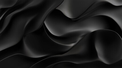 Obraz premium Monochromatic black abstract background with various textures, creating a visually engaging and dynamic composition. Simplicity and minimalism through tonal variation and texture.