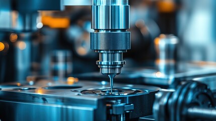 Quality control in a precision engineering industry setting.