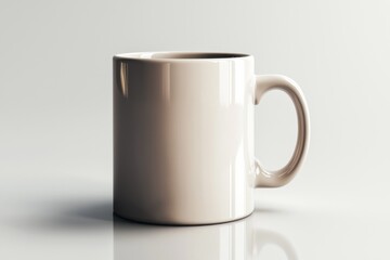 Obraz premium Coffee Mug Mockup on Isolated Background created with Generative AI