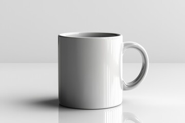 Obraz premium Coffee Mug Mockup on Isolated Background created with Generative AI