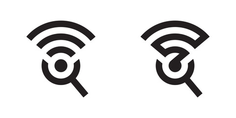 Wi-Fi. Logo. Internet. Communication. Illustration