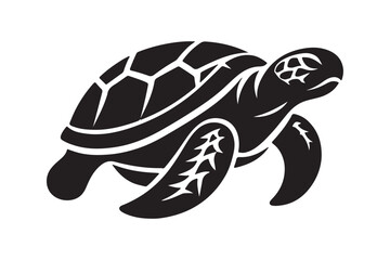 Stunning Turtle Silhouette Vectors for Graphic Design Projects