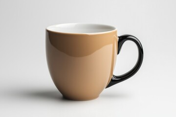 Fototapeta premium Coffee Mug Mockup on Isolated Background created with Generative AI