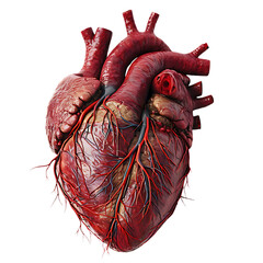 human heart anatomy model