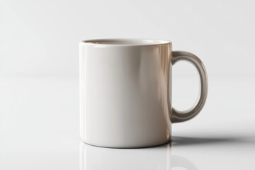 Obraz premium Coffee Mug Mockup on Isolated Background created with Generative AI