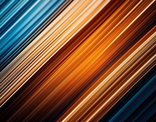 Obraz premium Abstract diagonal striped background with depth of field for a dynamic and modern aesthetic