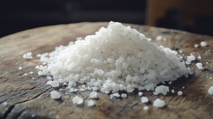 Exquisite Salt Pile. AI generated illustration
