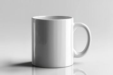 Obraz premium Coffee Mug Mockup on Isolated Background created with Generative AI