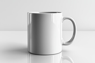 Coffee Mug Mockup on Isolated Background created with Generative AI