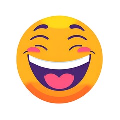 Fototapeta premium Cartoon nice Emoji 