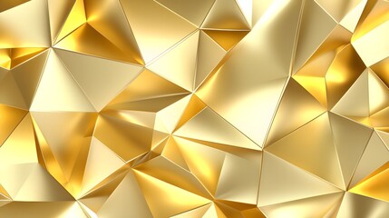 Abstract Gold Geometric Background