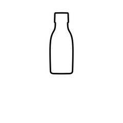 Glass Bottle Outline 