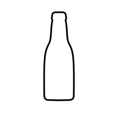 Glass Bottle Outline 