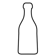 Glass Bottle Outline 