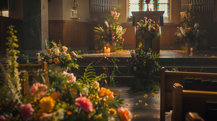 memorial service, funeral arrangement
