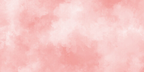 Fototapeta premium Abstract beautiful decorative and lovely soft pink grunge watercolor texture background design. watercolor smoke background texture. fantasy smooth light pink watercolor paper textured background.