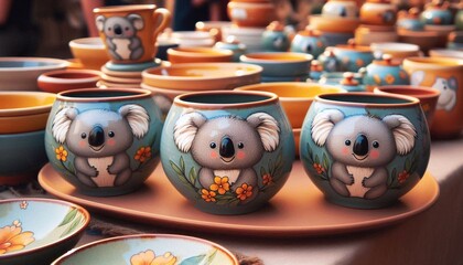 Obraz premium Töpferware