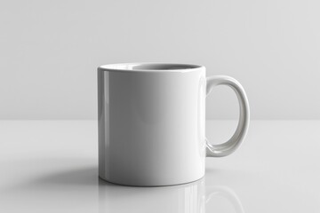 Obraz premium Coffee Mug Mockup on Isolated Background created with Generative AI