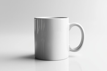 Obraz premium Coffee Mug Mockup on Isolated Background created with Generative AI