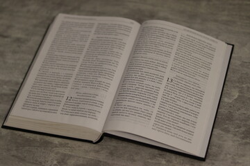 Fototapeta premium The Holy Bible for Christians and the Church