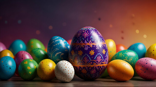 Beautiful Colorful Easter Eggs, Designs, Decoration, and Ideas
