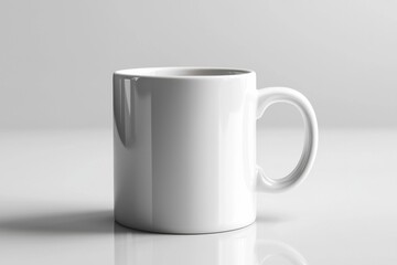 Obraz premium Coffee Mug Mockup on Isolated Background created with Generative AI