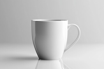 Obraz premium Coffee Mug Mockup on Isolated Background created with Generative AI