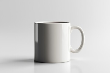 Fototapeta premium Coffee Mug Mockup on Isolated Background created with Generative AI