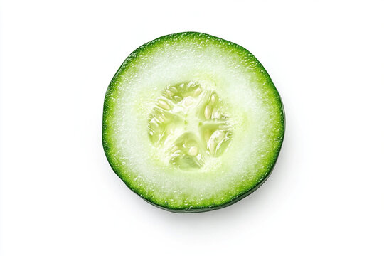 cucumber isolated on white