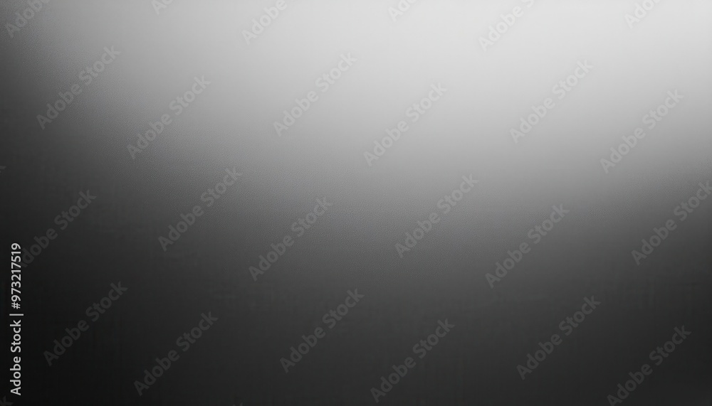 Aufkleber Monochromatic Gradient Texture. Smooth Transition from Light Silver to Dark Gray with Subtle Grain Detail for Modern Design and Industrial Background Applications. Product Presentation Banner Poster