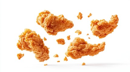 The Crispy Fried Chicken Pieces