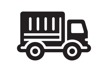 Truck Silhouette Vectors: High-Resolution Illustrations for Designers