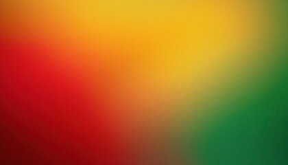 Vibrant Gradient. Smooth Transition from Green to Red with Warm Yellow and Orange Hues Blending in a Subtle, Abstract Background. Banner Poster Wallpaper With Copy Space For Product Presentation