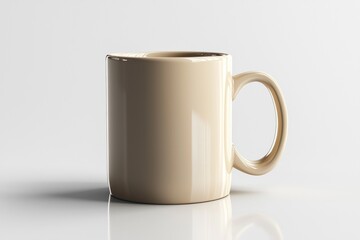 Obraz premium Coffee Mug Mockup on Isolated Background created with Generative AI