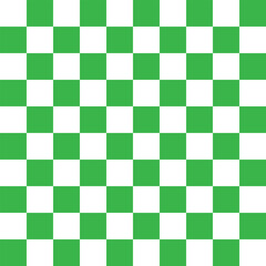 Green and white  Checkered vector background
