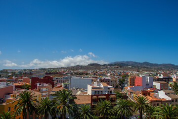 Obraz premium The view from above of San Cristobal de la Laguna